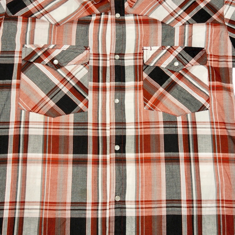 Canyon Guide Outfitters Pearl Snap Western Shirt Mens XL Rodeo Outdoors Ranch - Picture 5 of 9
